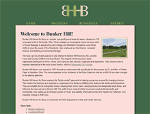 Tablet Screenshot of bunkerhillhaven.org